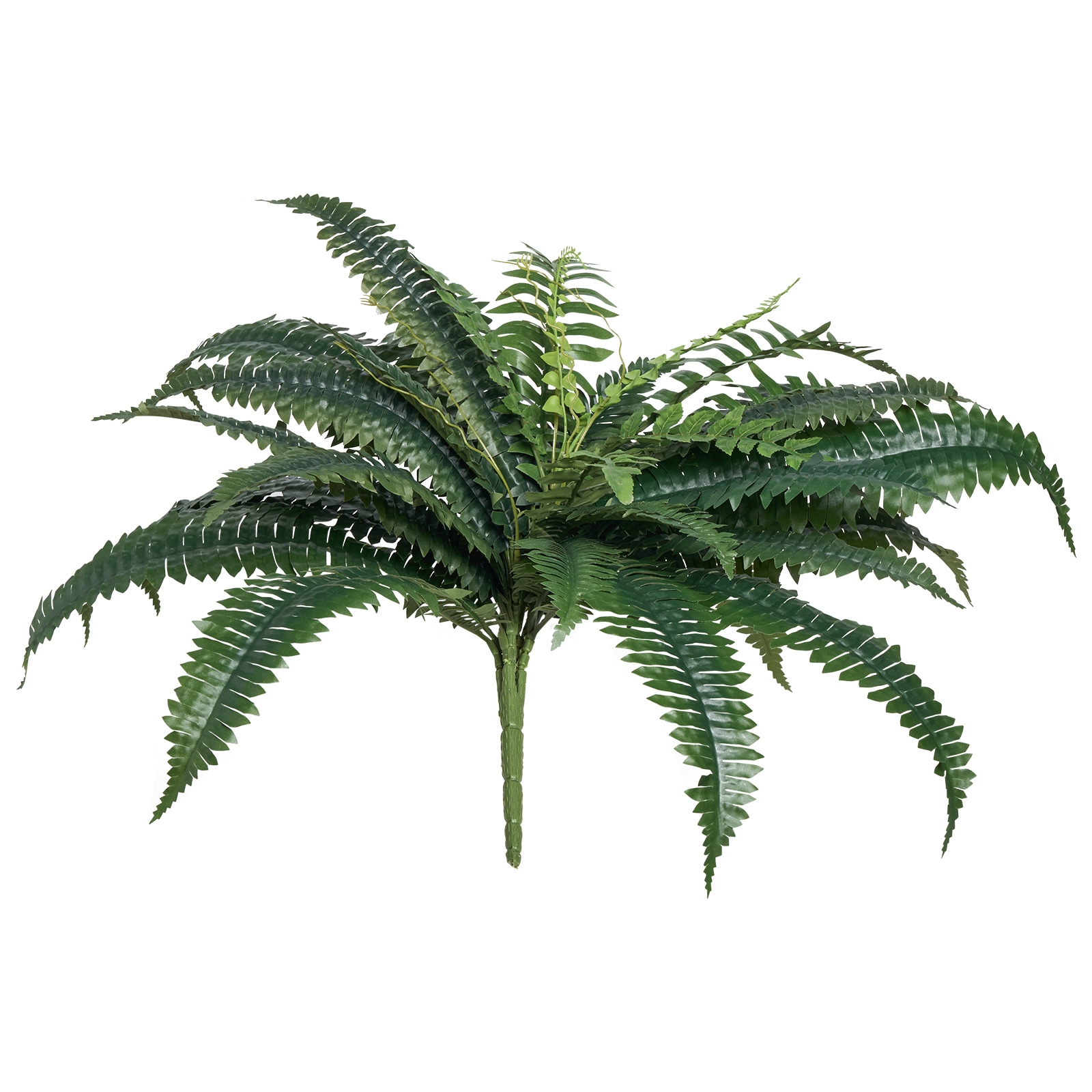 Artificial Boston Ferns Plastic Indoor Outdoor Decorative Plants_voghion.com